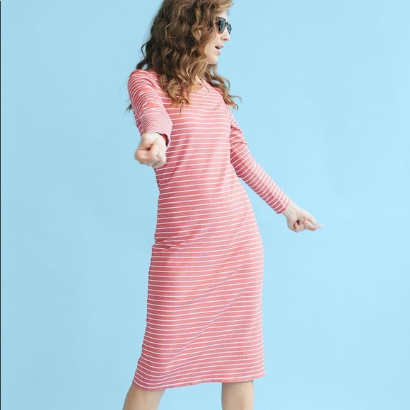 Sonnet James Dresses & Skirts - Sonnet James Reese In Red Stripe